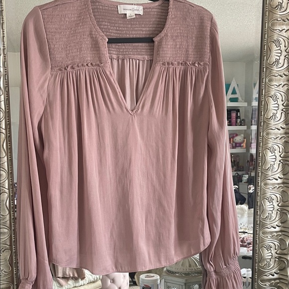 Treasure & Bond Blouse S – Baby Pink, Snag Minor, Excellent Condition - Picture 1 of 14